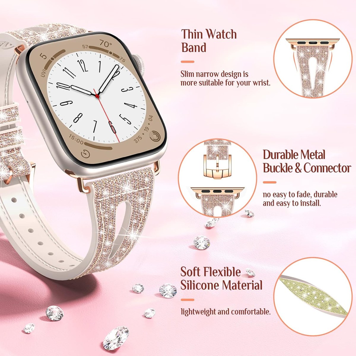 Goton Bling Color-Shift Silicone Band photo 4