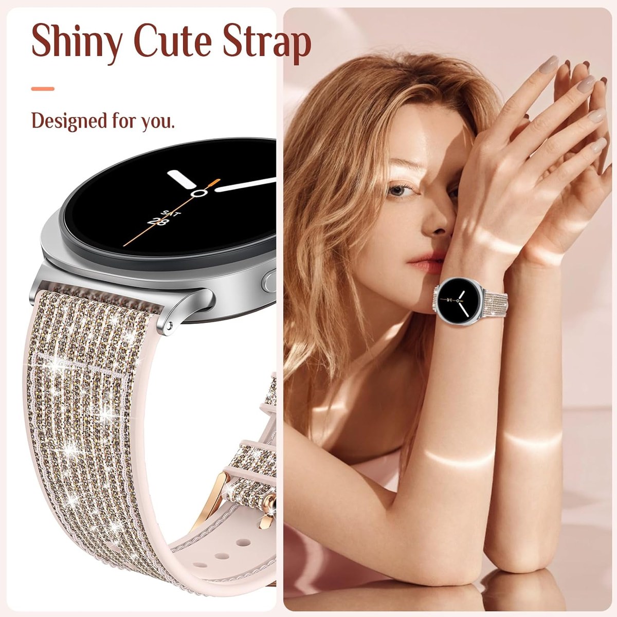 Goton Bling Silicone Band for Galaxy Watch photo 5