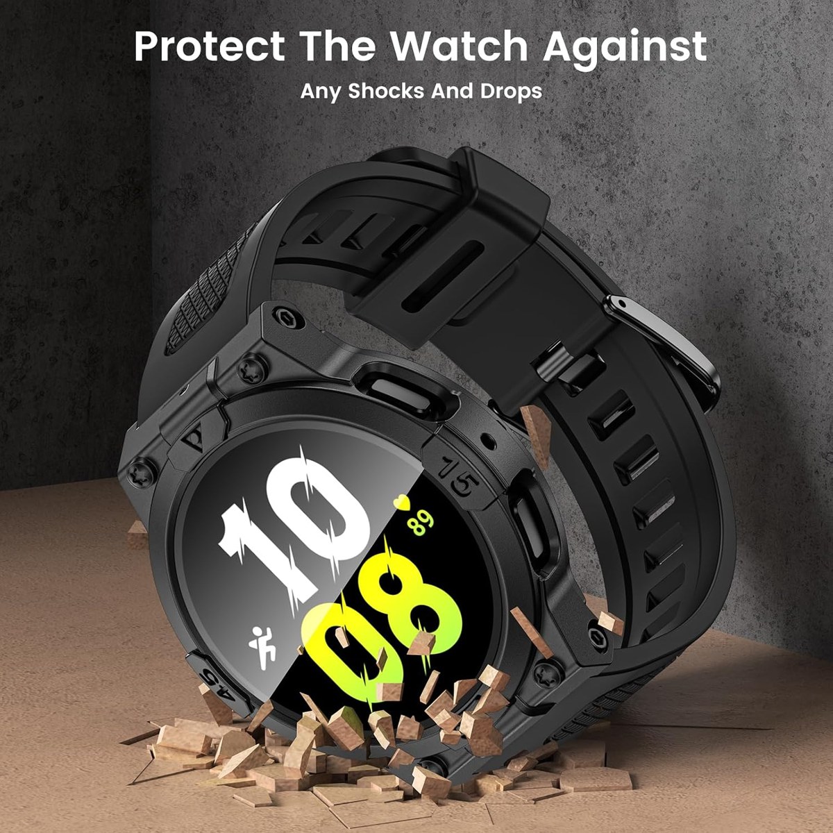 Goton 3-in-1 Case and Band for Galaxy Watch photo 5