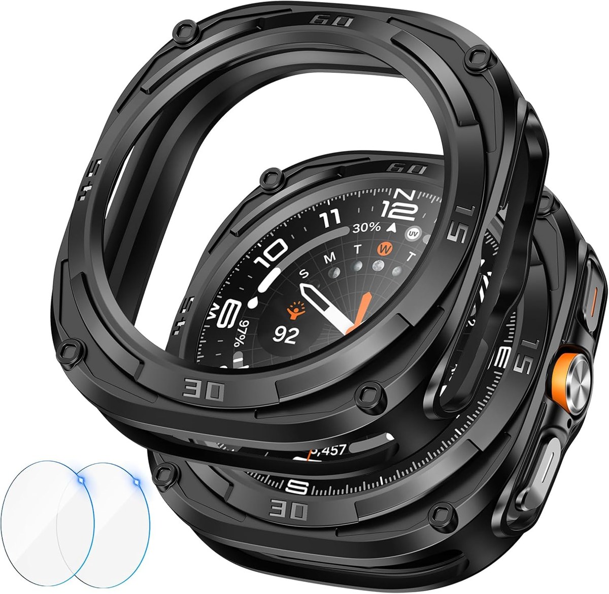 Goton Galaxy Watch Ultra 2 Case with Screen Protector