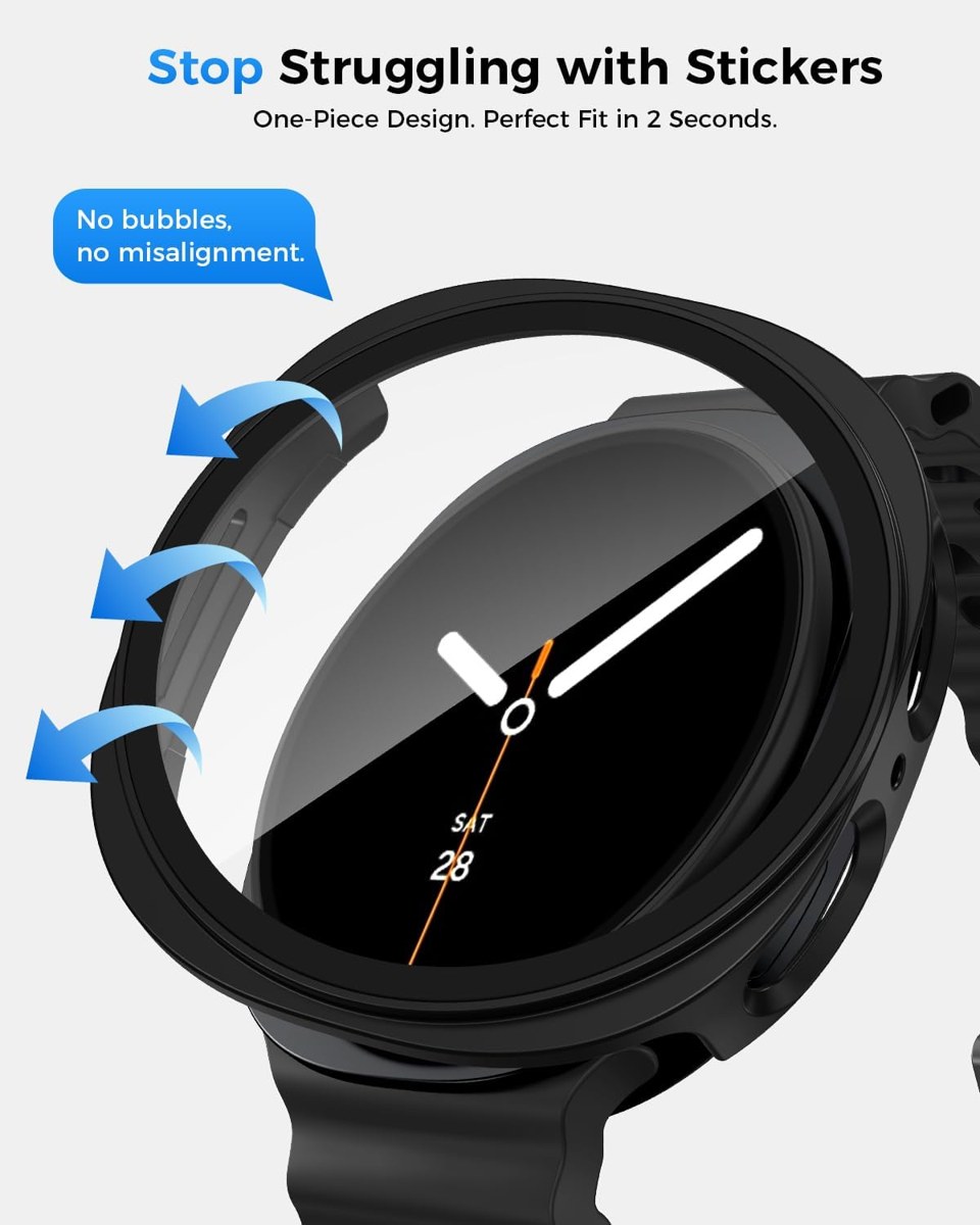 Goton Waterproof Case with Glass for Galaxy Watch photo 6