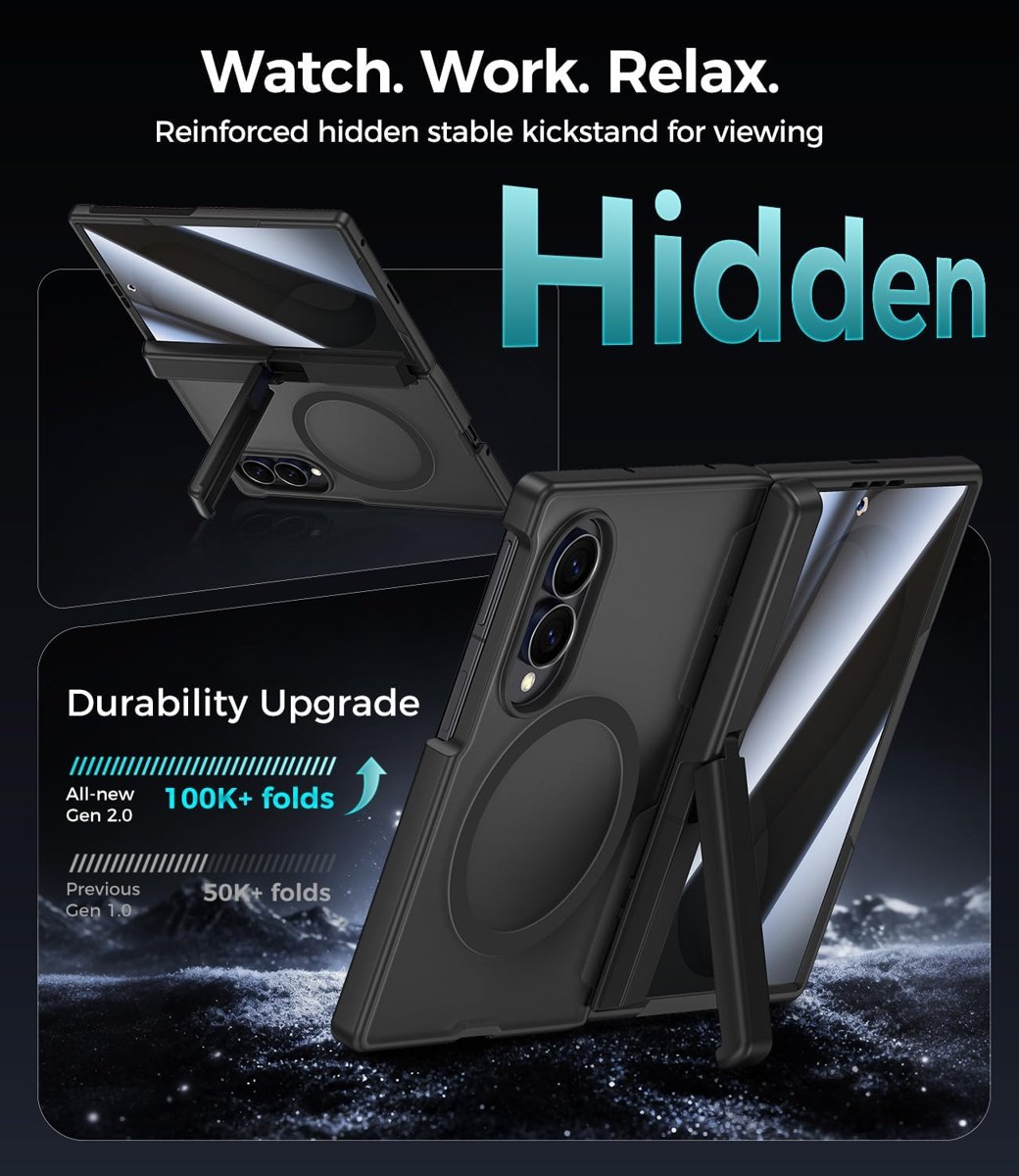 Goton Galaxy Z Fold 8 Case with Privacy Screen Protector photo 3