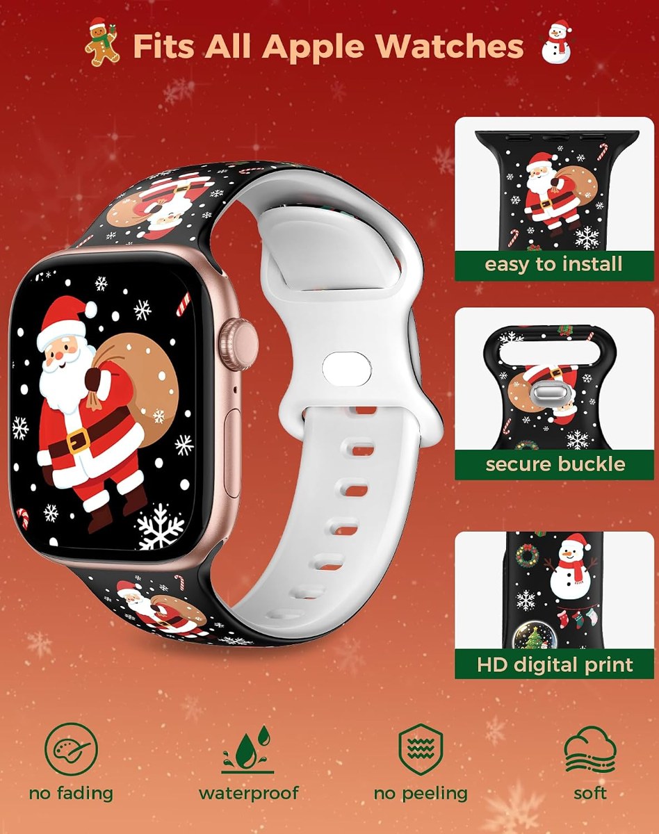 Goton 3-Pack Holiday Silicone Bands photo 4
