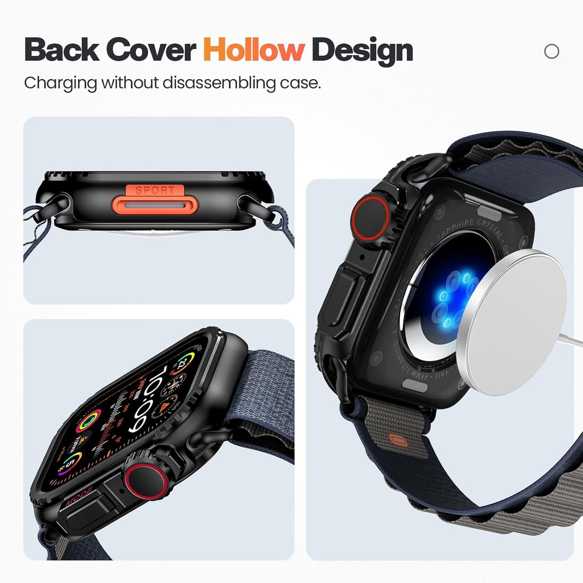 Goton Metal Ultra-Look Case for Apple Watch photo 6