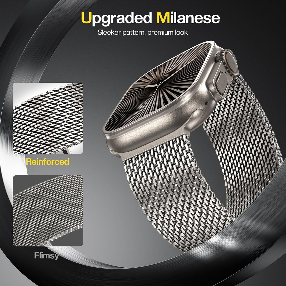 Goton Milanese Magnetic Band for Apple Watch photo 3