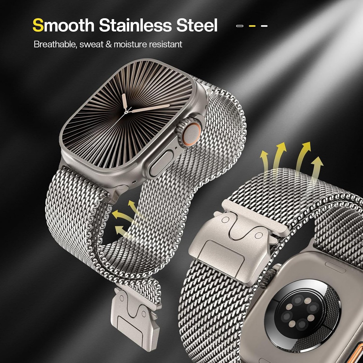 Goton Milanese Magnetic Band for Apple Watch photo 6