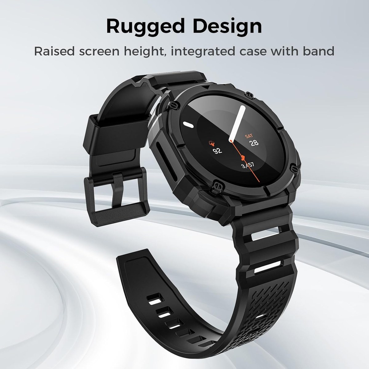 Goton Rugged Band with Case for Galaxy Watch 9/8 and Ultra photo 3