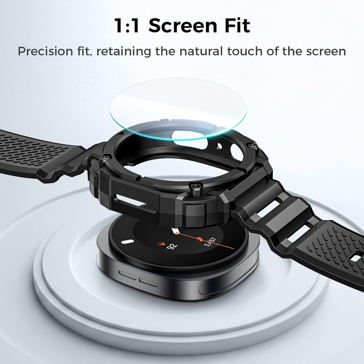 Goton Rugged Band with Case for Galaxy Watch 9/8 and Ultra photo 4