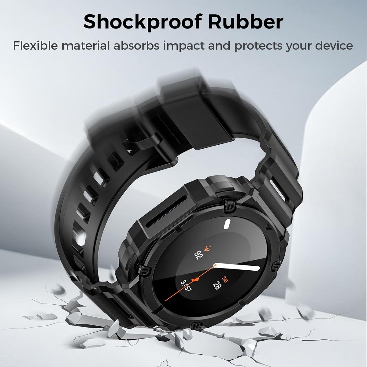 Goton Rugged Band with Case for Galaxy Watch 9/8 and Ultra photo 5