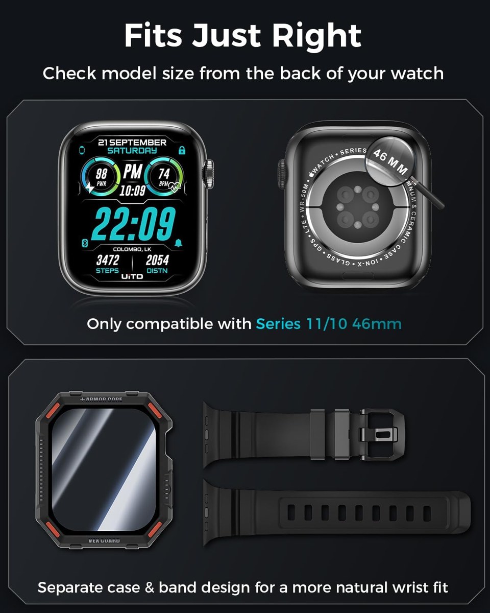 Goton Sport Bezel and Band Kit for Apple Watch photo 2