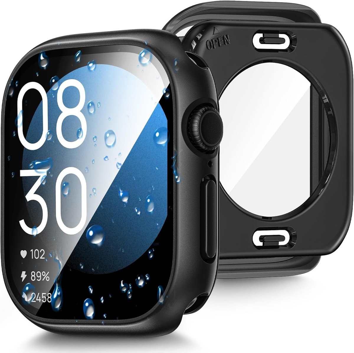 Goton Water-Resistant Screen Protector Case with Hollow Back
